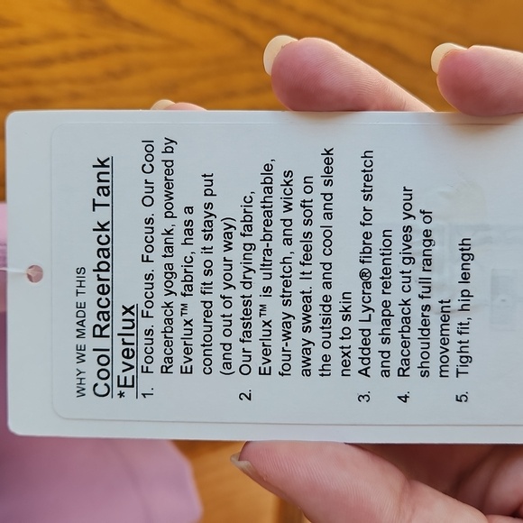 Lululemon cool racerback tank everlux - Picture 3 of 8